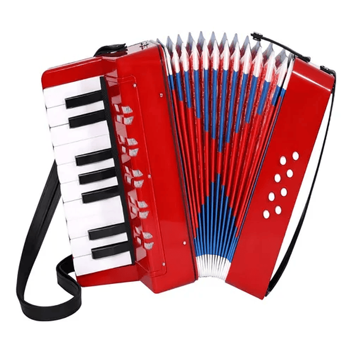Acordion Para Niños Acordeon 17 Teclas 8 Bajos 1