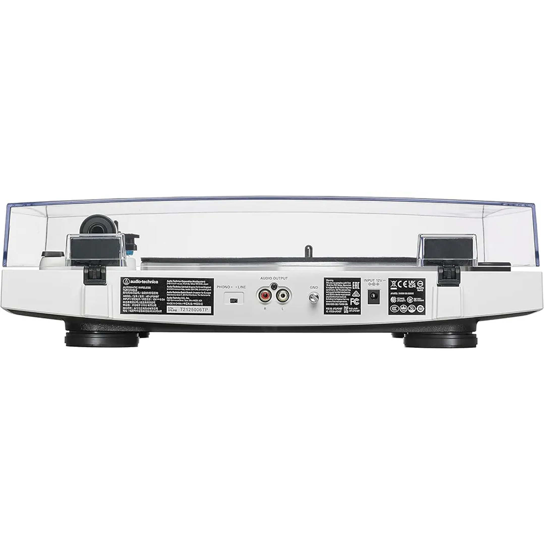 Tornamesa Belt-Drive Audio-Technica AT-LP3XBT-WH -Blanca 2