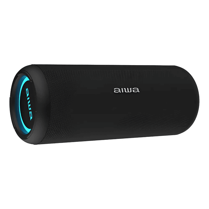 Parlante Portátil Bluetooth 20w Impermeable Tws Aiwa Color Negro 1