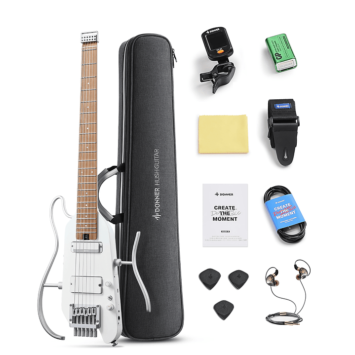 Donner HUSH-X Pro guitarra eléctrica 2