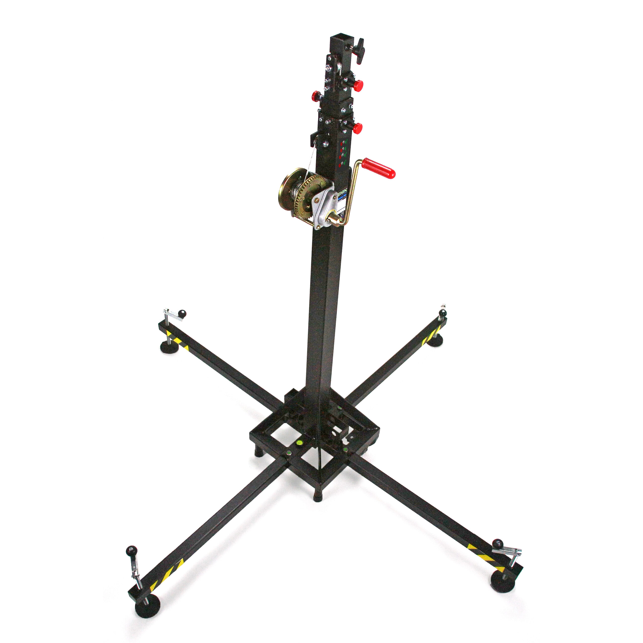 orre elevadora telescópica con patas extraíbles FENIX MEGARA 150 + Soporte ajustable FENIX AC-508 para truss 2