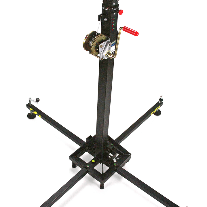 orre elevadora telescópica con patas extraíbles FENIX MEGARA 150 + Soporte ajustable FENIX AC-508 para truss 2