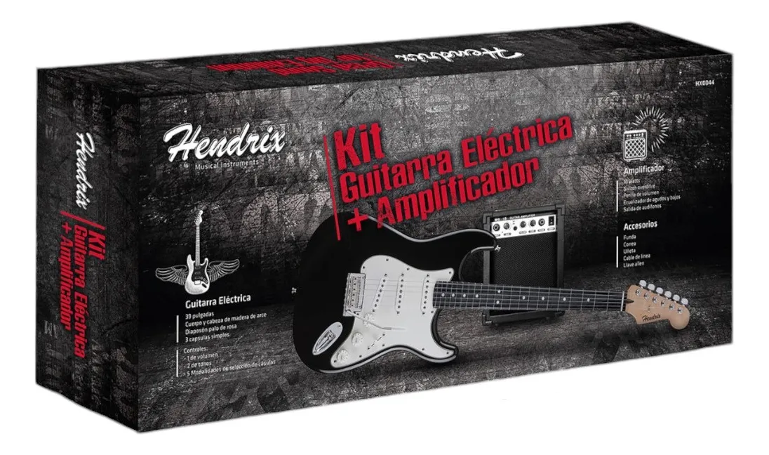 Pack de guitarra Hendrix