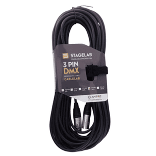 CABLE DMX 30 MTS. CABLELAB 3 PIN