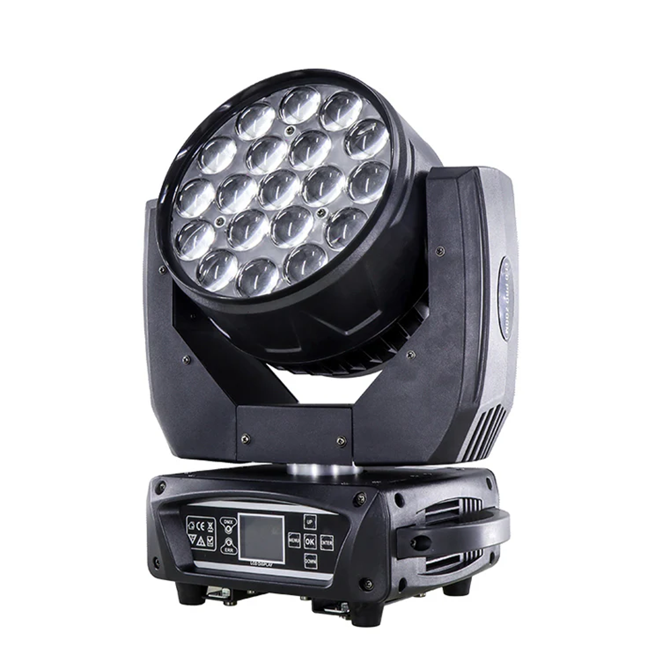 Kit*4 Cabeza Móvil Wash 19*15W + Case 2