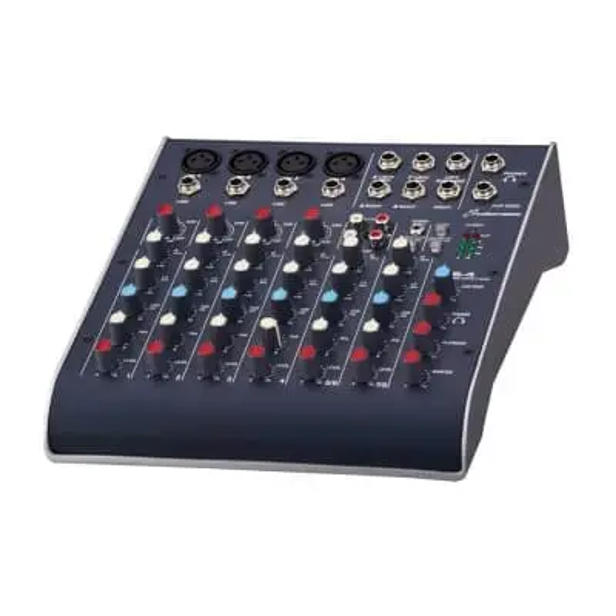 C2S-4 Mixer 4 canales Xlr y 2 line Stereo con USB 1