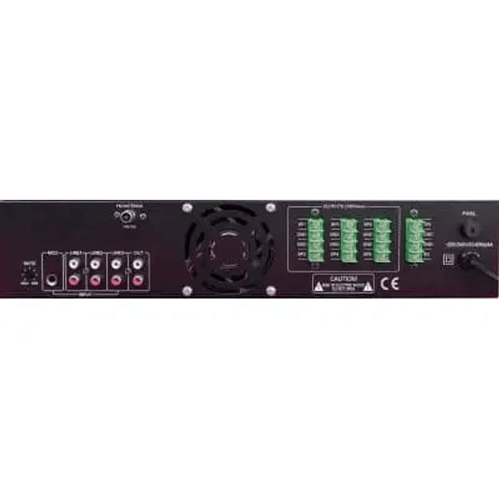  ISMA80B amplificador linea 70/100v c/bluetooth 2