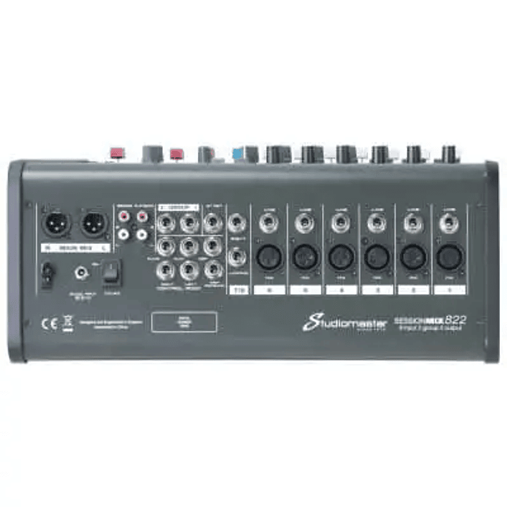 Sessionmix 822 mixer 8 canales con grabacion USB/SD 2