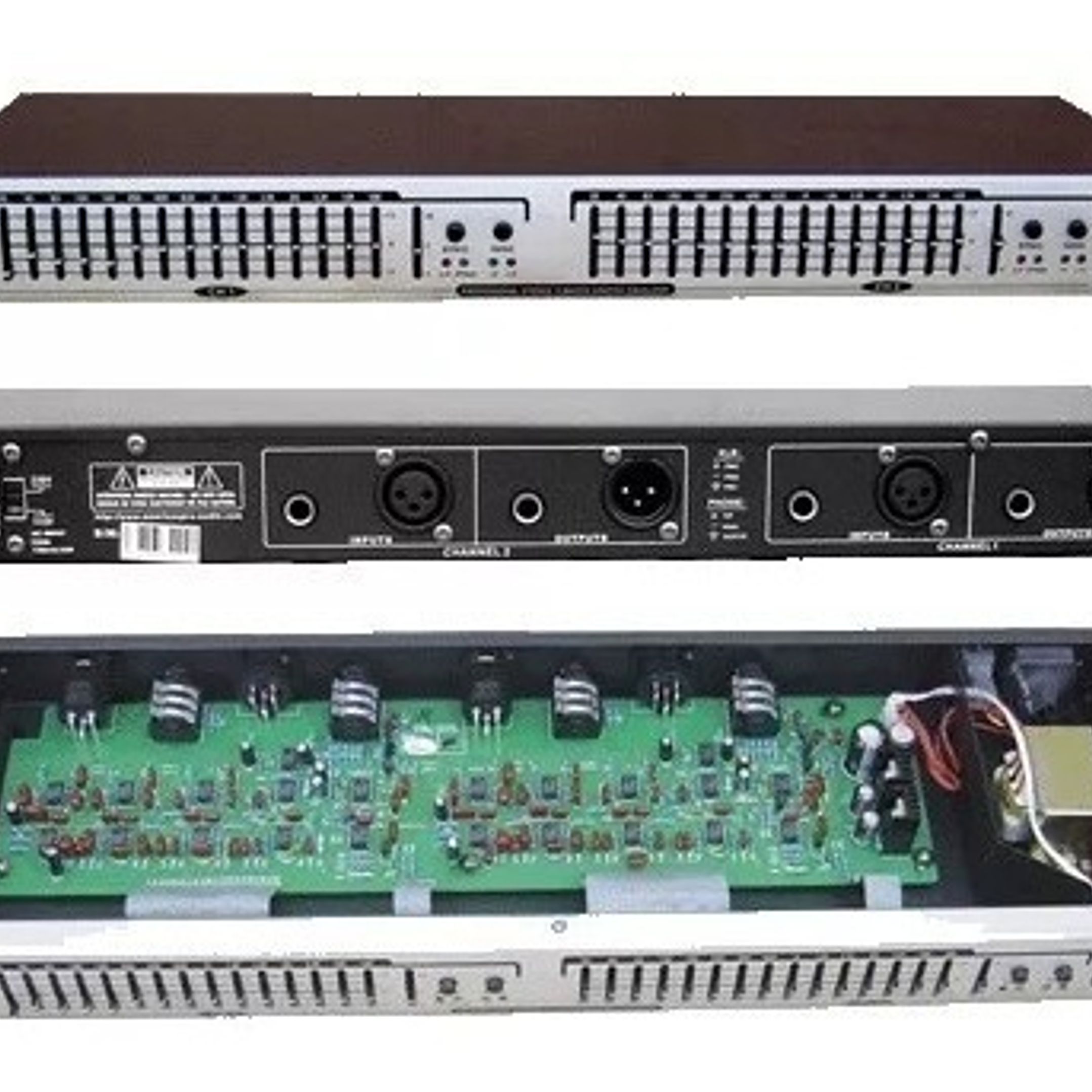 EQ-215 ECUALIZADOR ST. 2 X 15 BANDAS AMPRO 2
