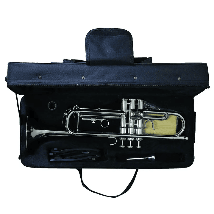 Trompeta Nikelada Silver Allegro All6416N 3