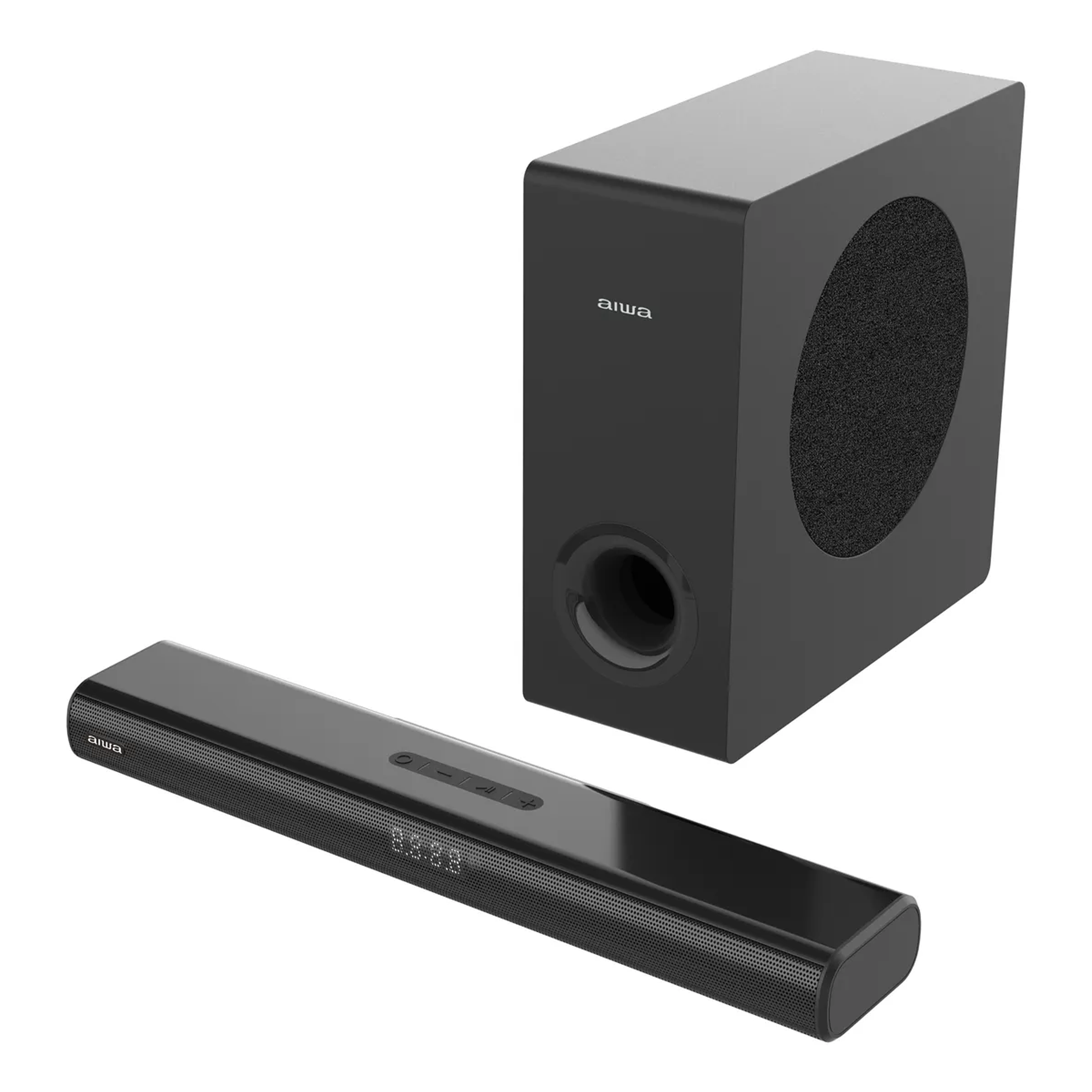 Barra De Sonido Aiwa Home Theaters 80w 2.1ch  1