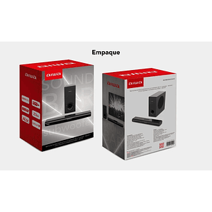 Barra De Sonido Aiwa Home Theaters 80w 2.1ch 