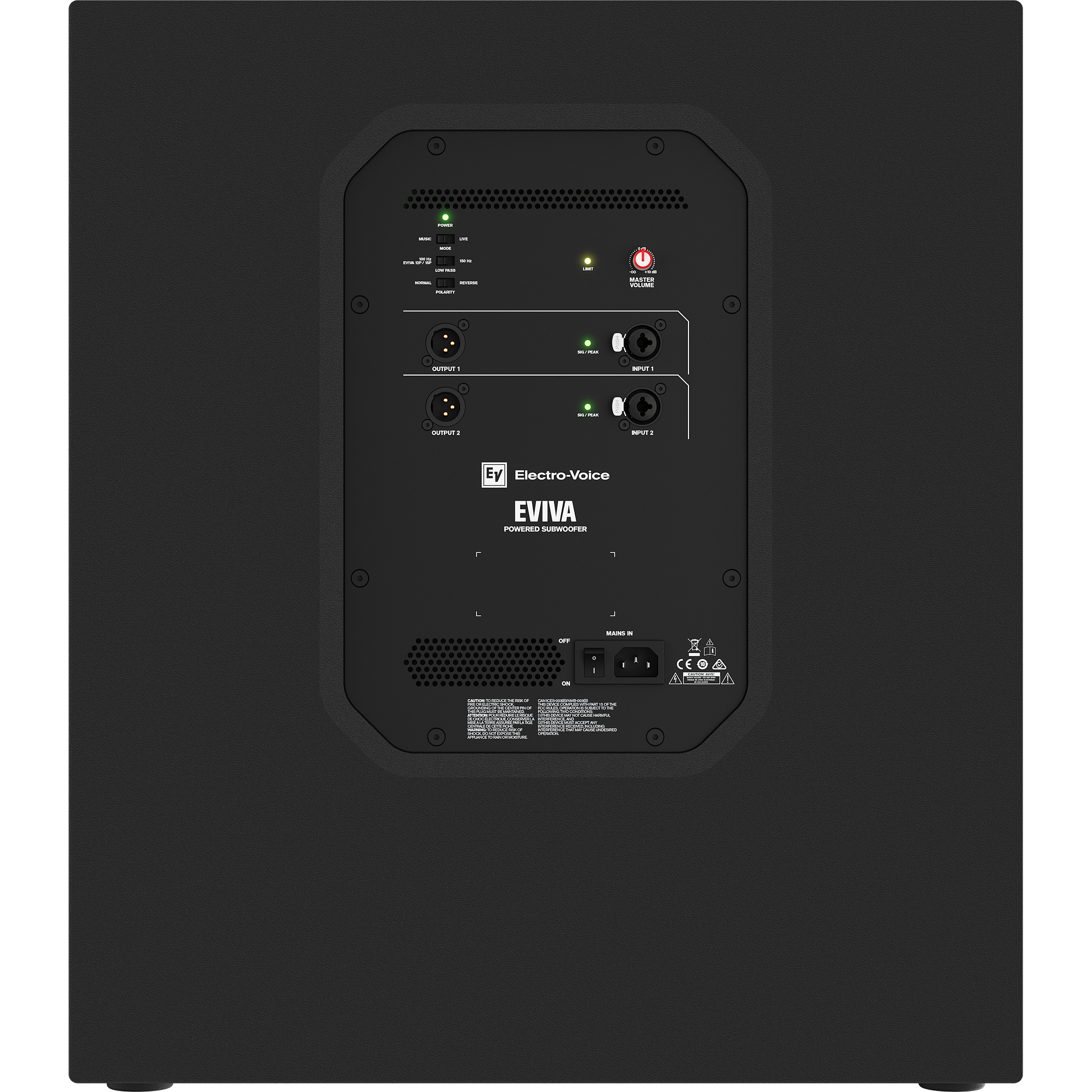 Sub Bajo Activo EVIVA 18SP 2