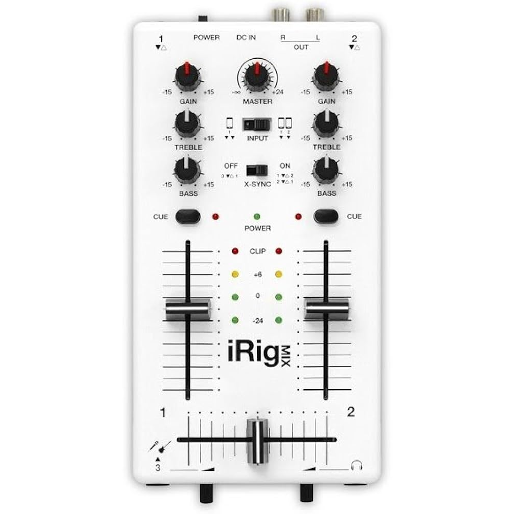 Irig Mix mezcladora de DJ ultracompacta para iPhone o android 1