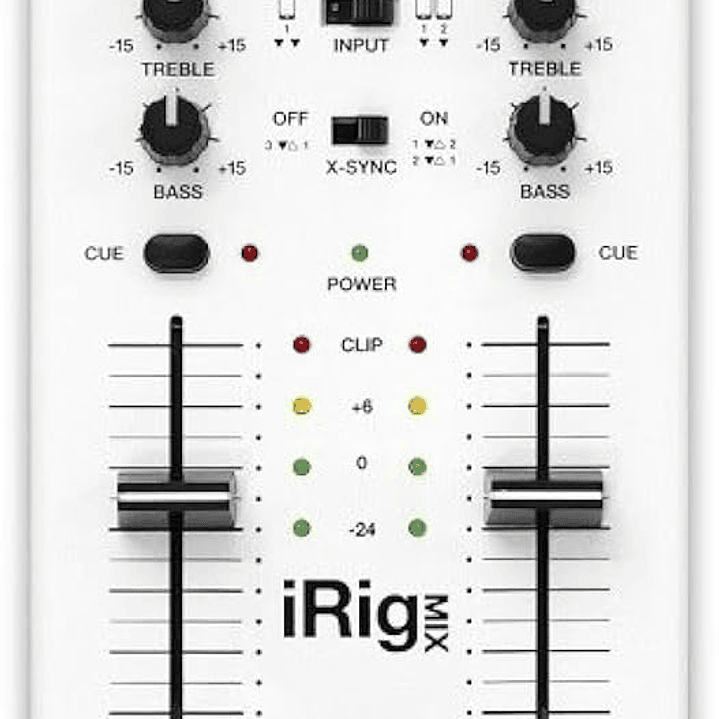 Irig Mix mezcladora de DJ ultracompacta para iPhone o android 1