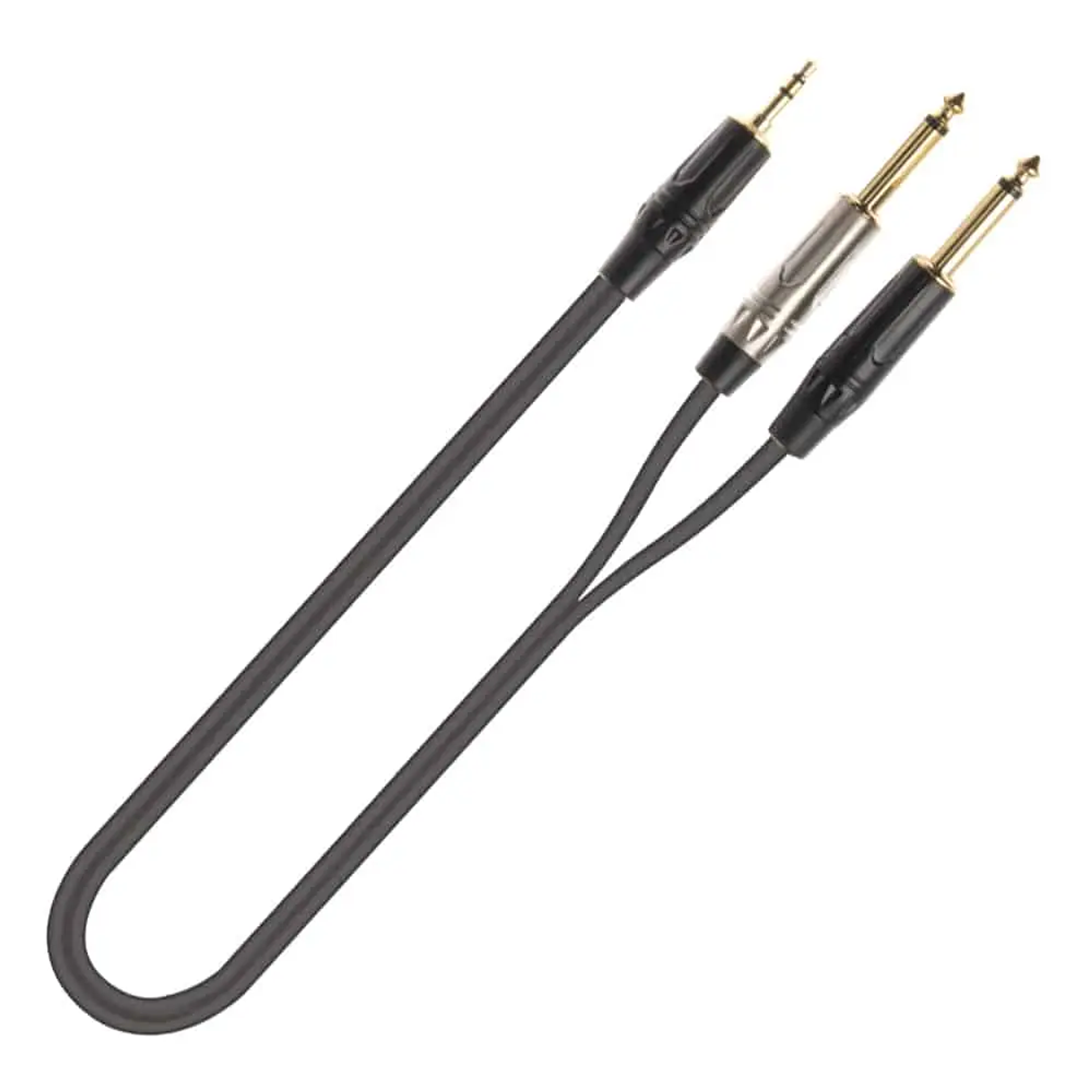 Cable de Audio Minijack Estéreo – 2 X Jack Mono 3 M – Quiklok 1