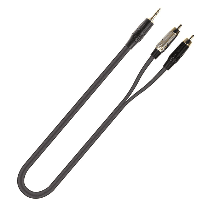 Cable Minijack Estéreo/2 X Rca 3M – Quiklok 1