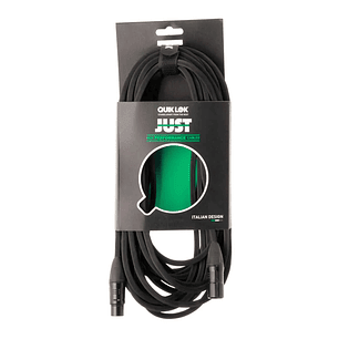 Cable de micrófono XLR Macho/Hembra 5 Metros – Quiklok