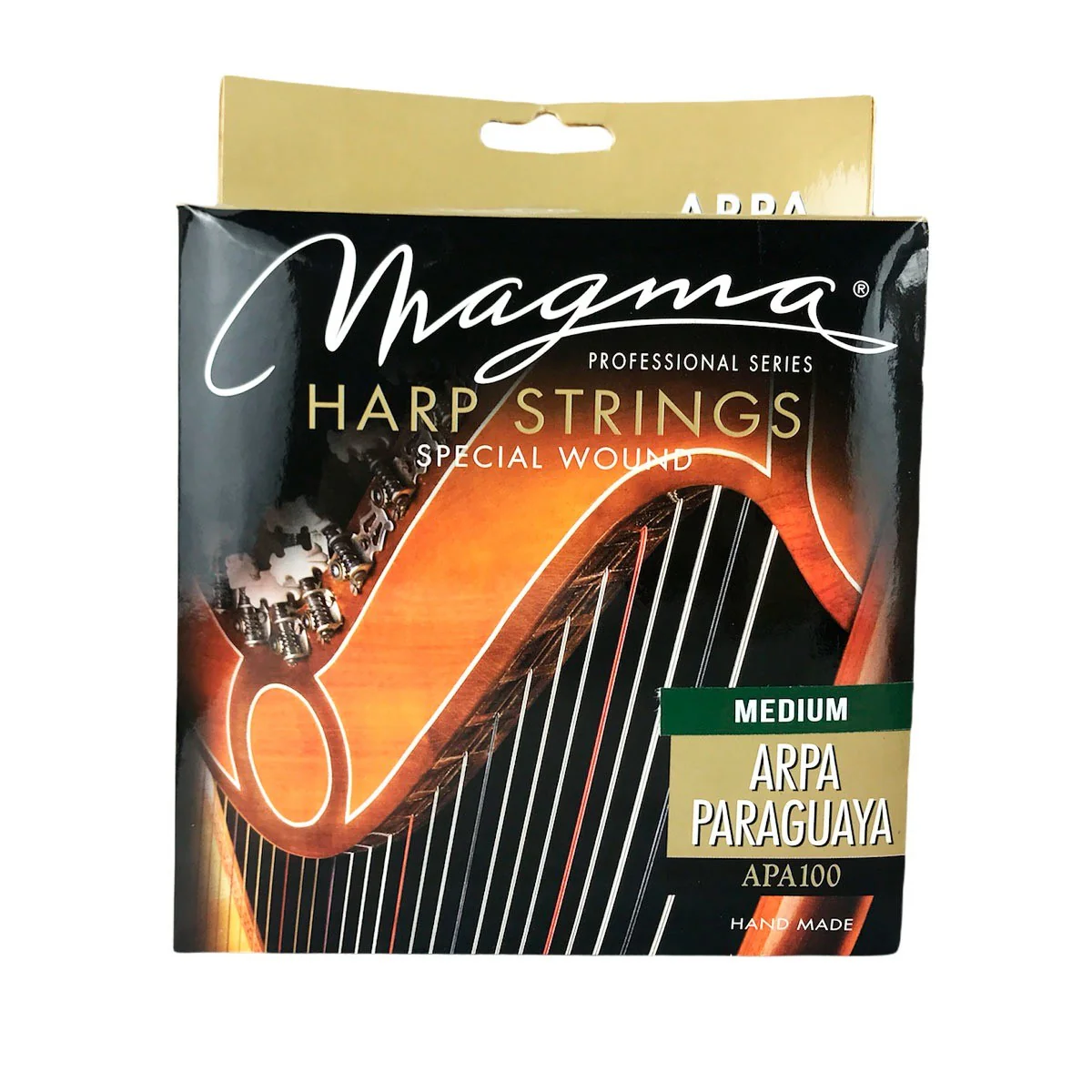 APA100 ENCORDADO PARA ARPA PARAGUAYA MEDIUM 36 CUERDAS
