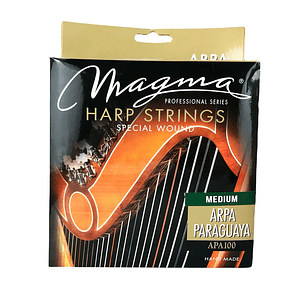 APA100 ENCORDADO PARA ARPA PARAGUAYA MEDIUM 36 CUERDAS