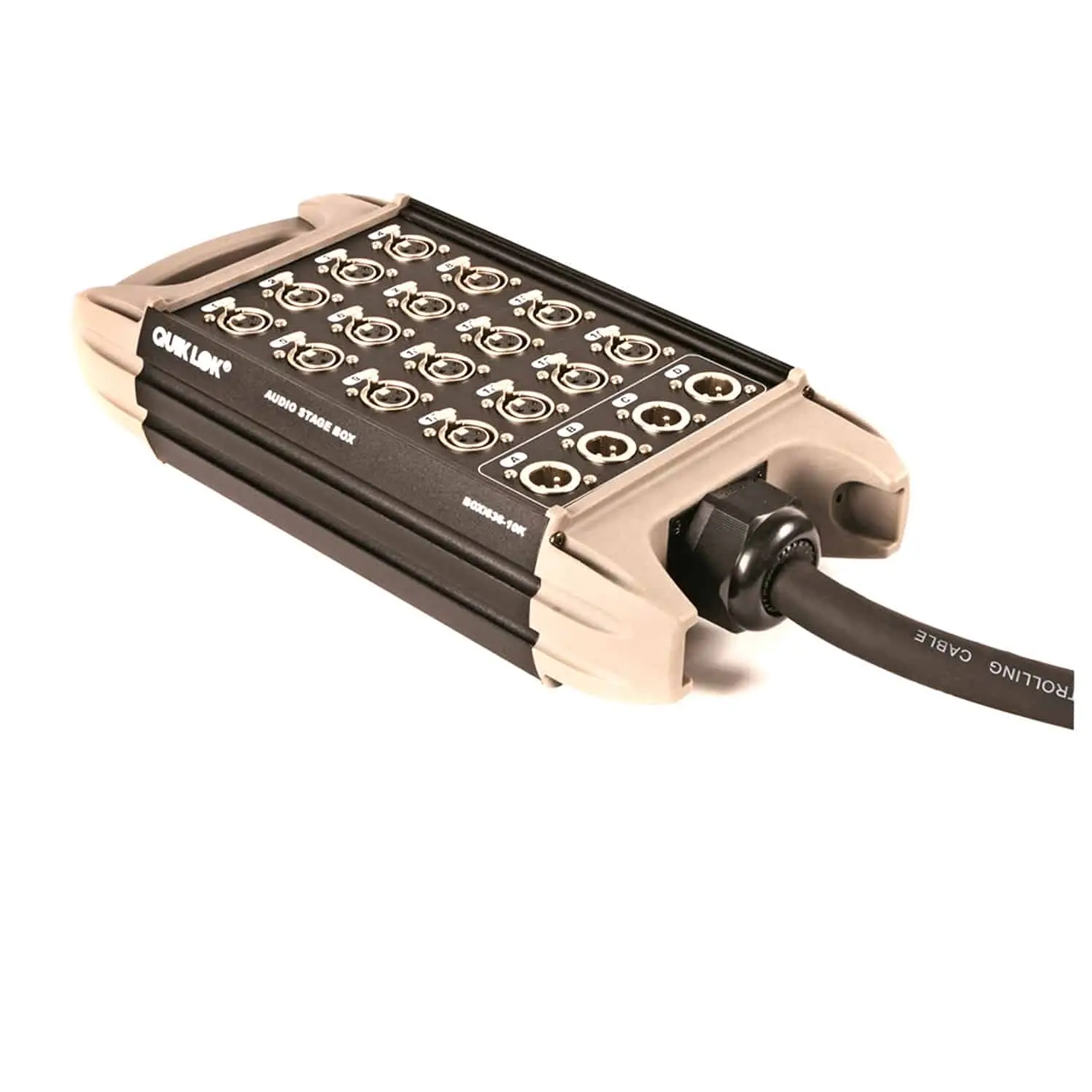 Multipar Escenario 16 entradas 4 salidas BOX636-10K 10 metros  Quiklok 1