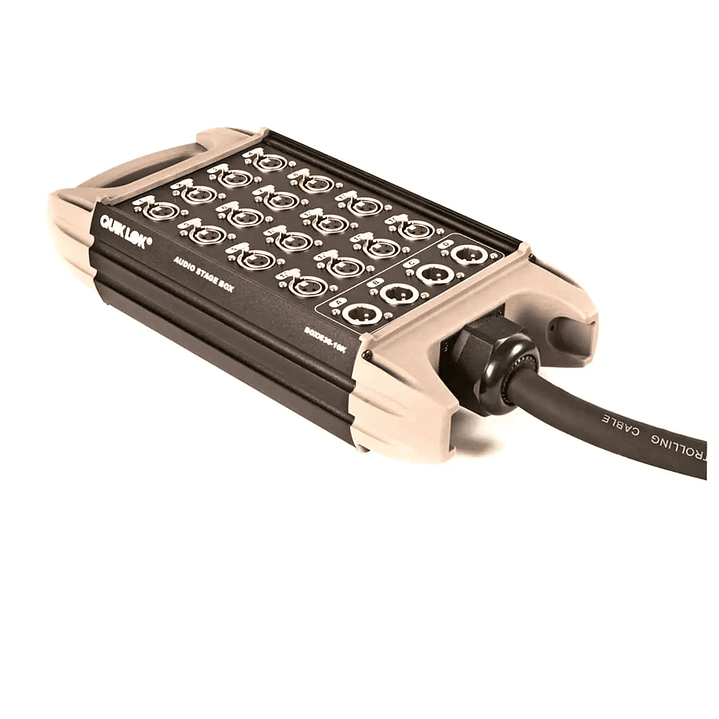 Multipar Escenario 16 entradas 4 salidas BOX636-10K 10 metros  Quiklok 1