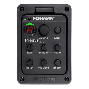 Capsula Guitarra Presys+ Control De Volumen Y Afinador Integrado Fishman PRO-PSY-201