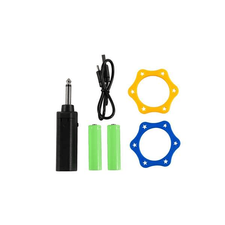 PAR DE MICROFONOS AUDIOPRO INALAMBRICO 2,4 G. CARGA TIPO C. AUTONOMIA DE 12 HRS. 3