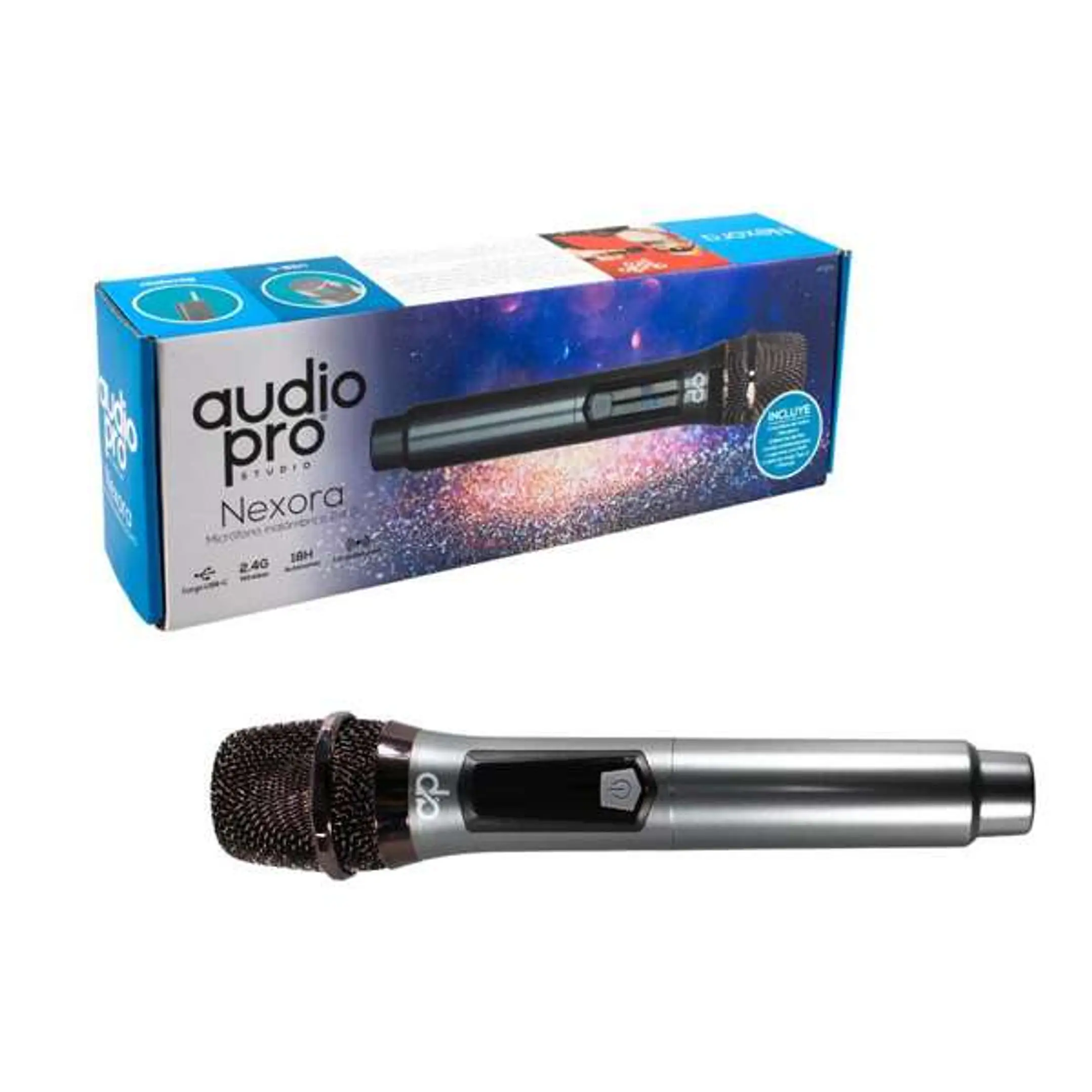 Microfono inalambrico audiopro  3