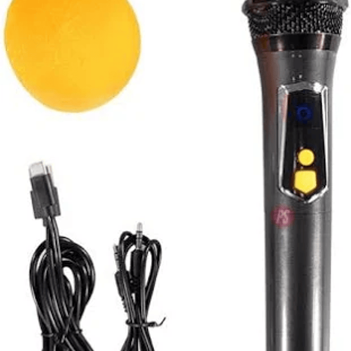 PARLANTE KARAOKE CON MICROFONO Y LUCES 5