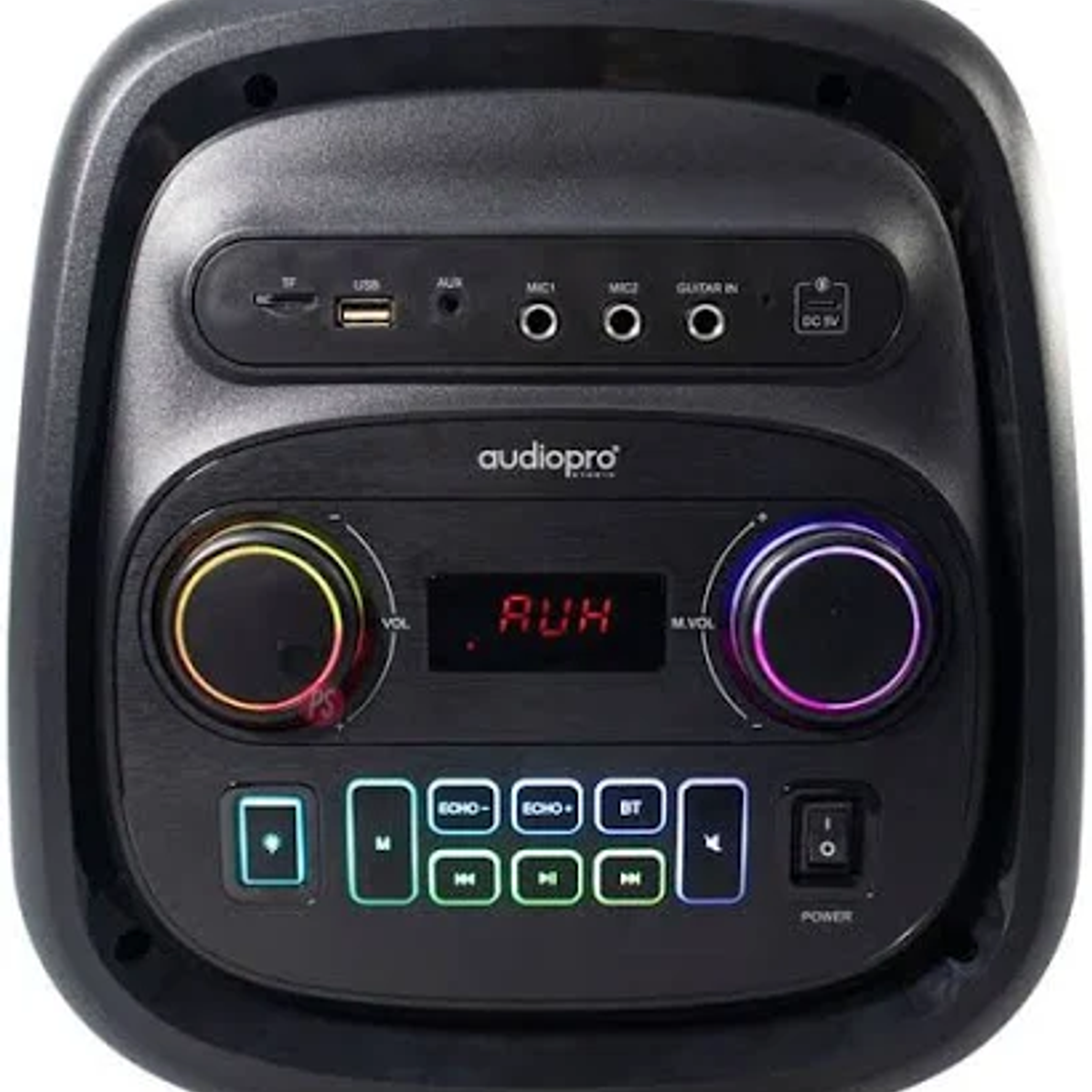 PARLANTE KARAOKE CON MICROFONO Y LUCES 2