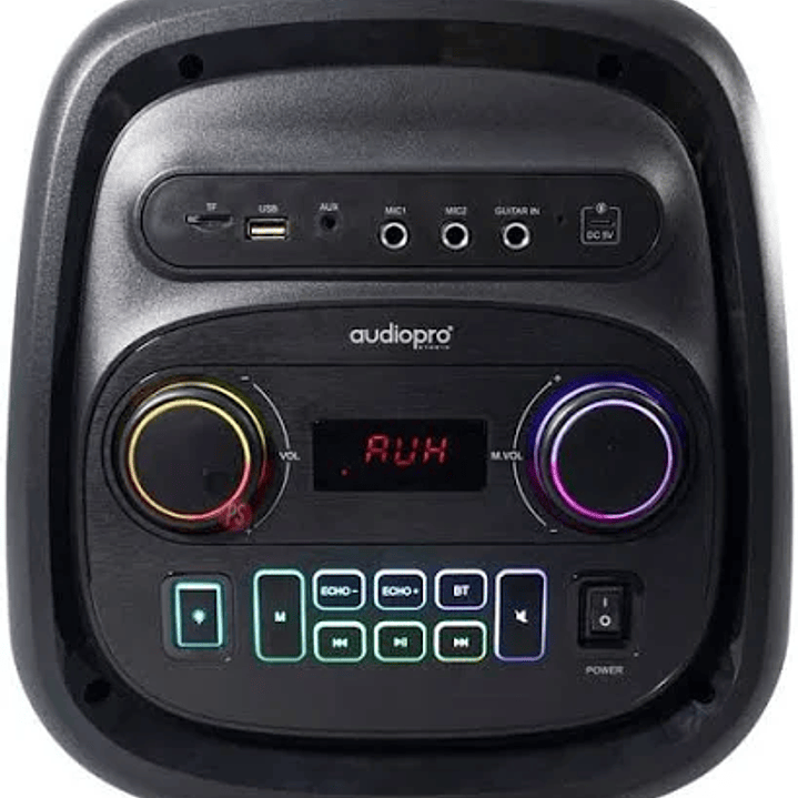 PARLANTE KARAOKE CON MICROFONO Y LUCES 2