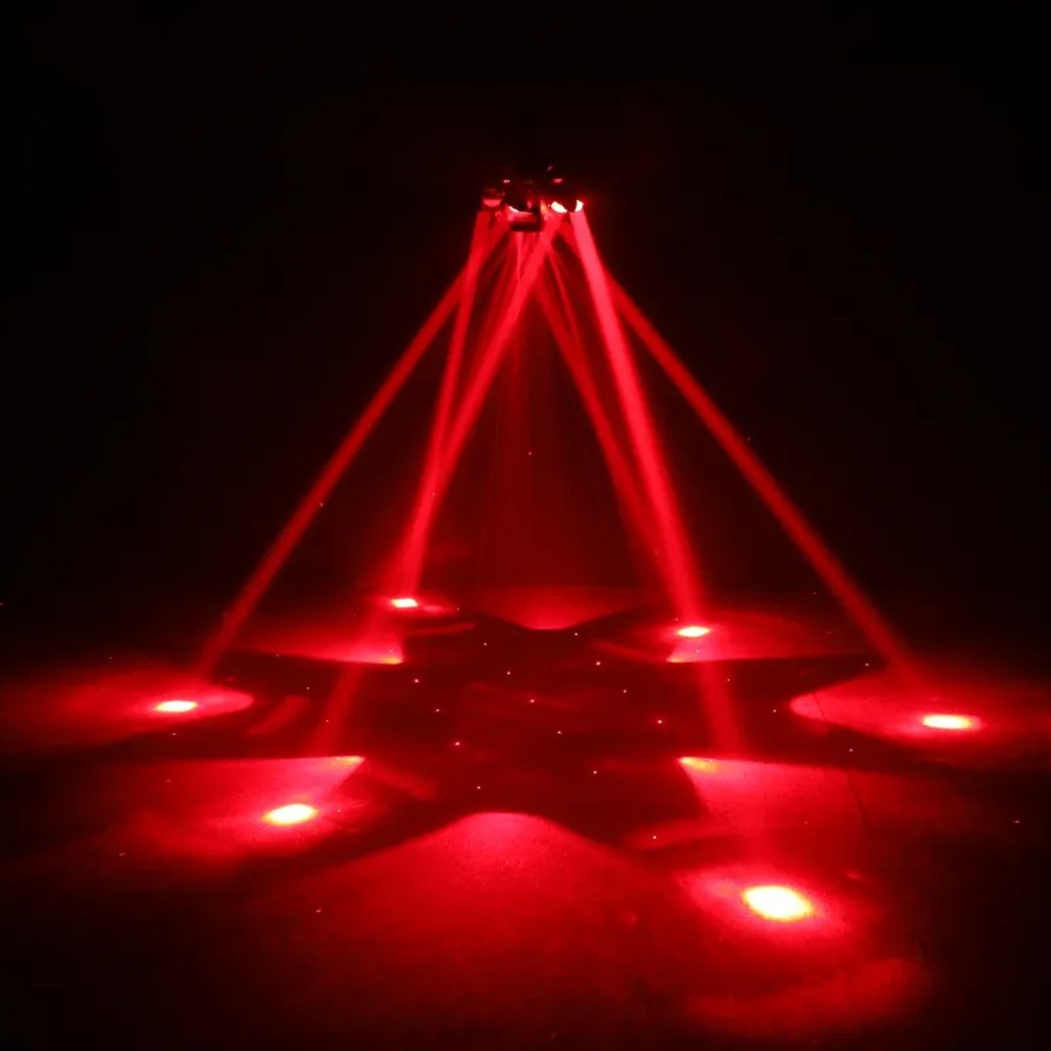 Cabeza Móvil De 6 Brazo Rgb Luz Láser Gobo Beam Laser 180w 2