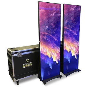 Pantalla Led Vertical Indoor 2.5 Eastman Borealis EMBLEM (Par + Case)