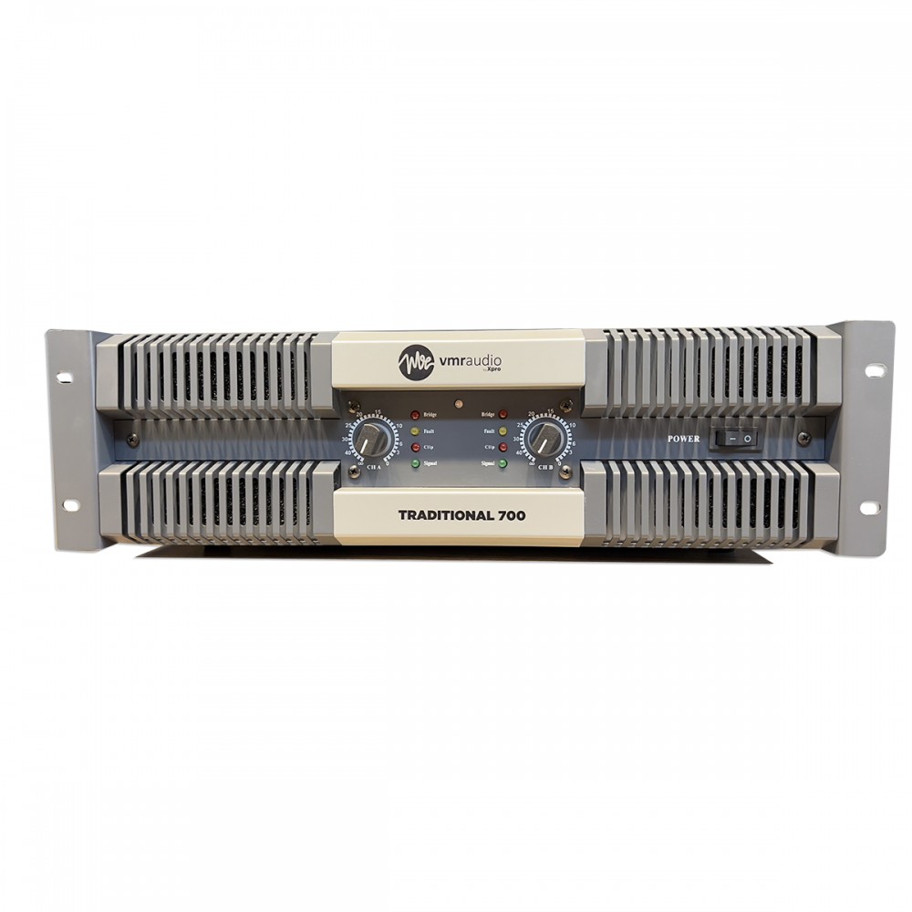 VMR AMPLIFICADOR 1250w X 2 a 8 ohms, 1150w a 4 ohms y 2500w