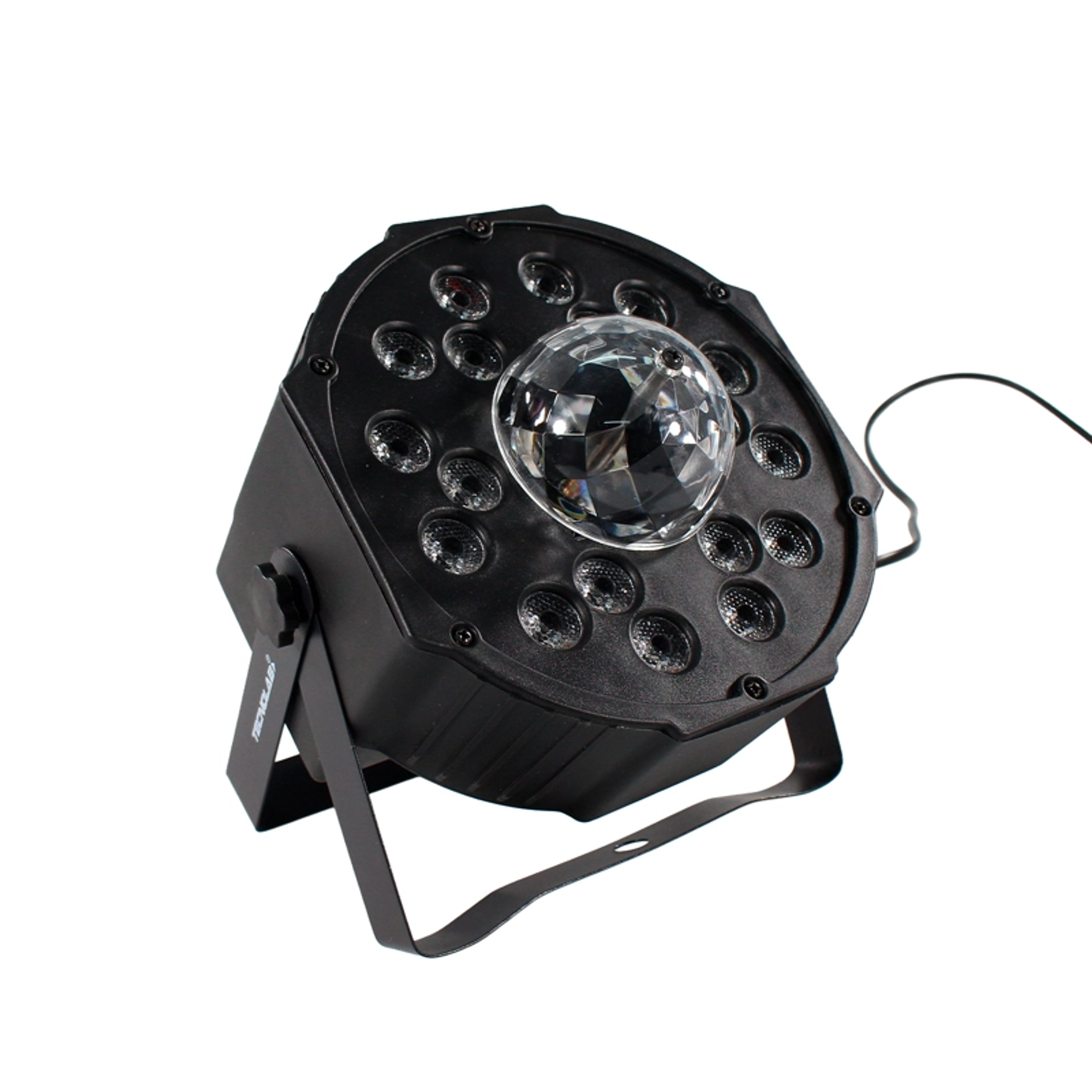 FOCO LED RGB PAR 18 GLOWBEAT DMX512 TL773 TECNOLAB 1