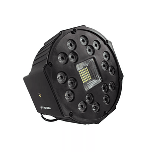 Foco Par Rgb 18 Led Estrobo Pulse Y Dmx512 TL772 Tecnolab