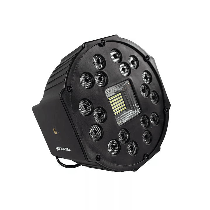 Foco Par Rgb 18 Led Estrobo Pulse Y Dmx512 TL772 Tecnolab 1