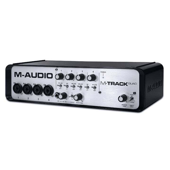 M-Audio M-Track QUAD Interfaz de Audio 4 CH 1