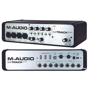 M-Audio M-Track QUAD Interfaz de Audio 4 CH