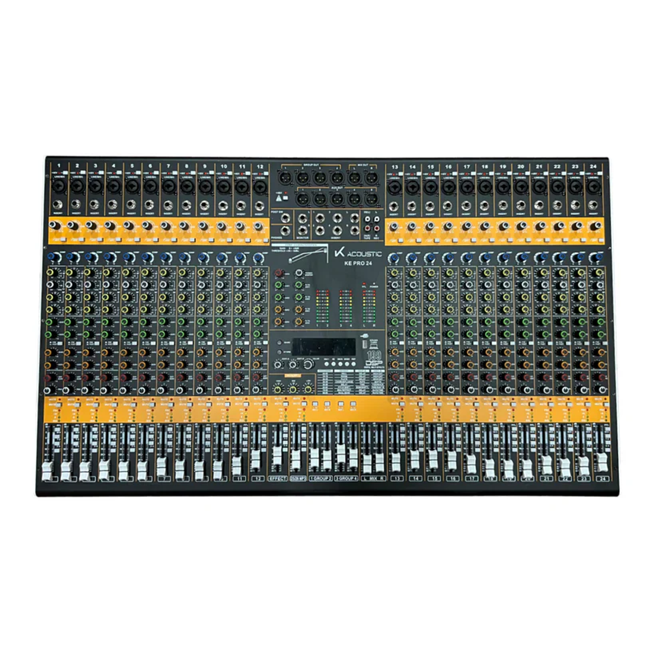 KE PRO 24 MIXER 24CH, FX, SUB GRUPO K ACOUSTIC 3