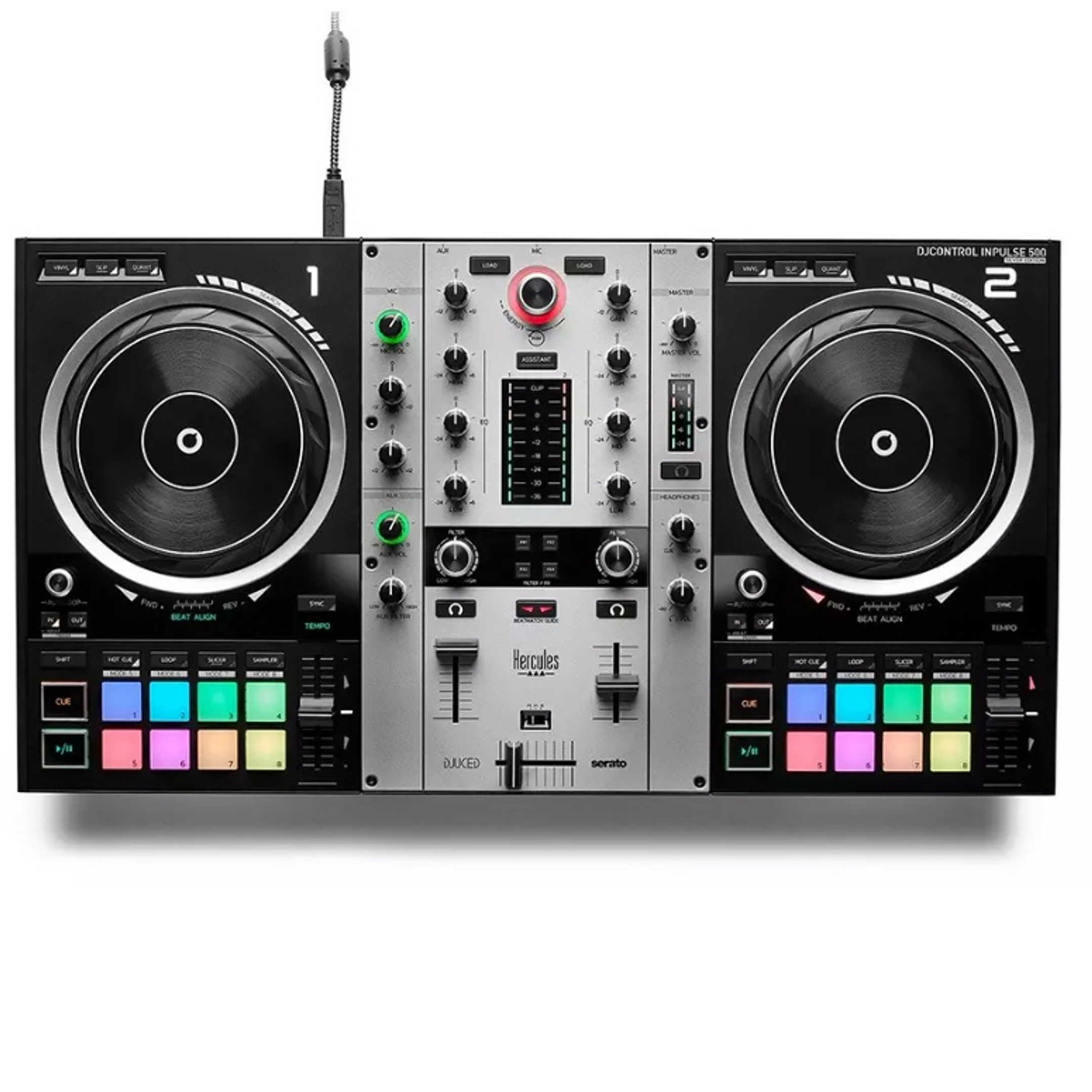 Hercules DJ Control Inpulse 500 Silver Edition 1