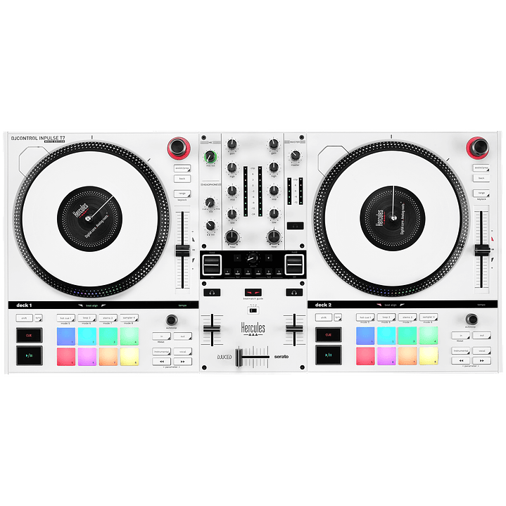 Hercules DJ Control Inpulse T7 White Edition 1
