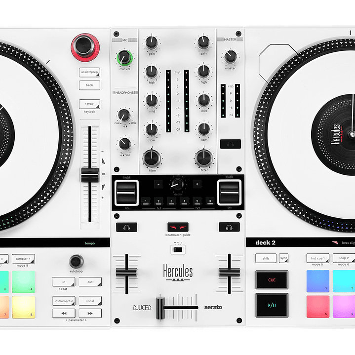 Hercules DJ Control Inpulse T7 White Edition 1