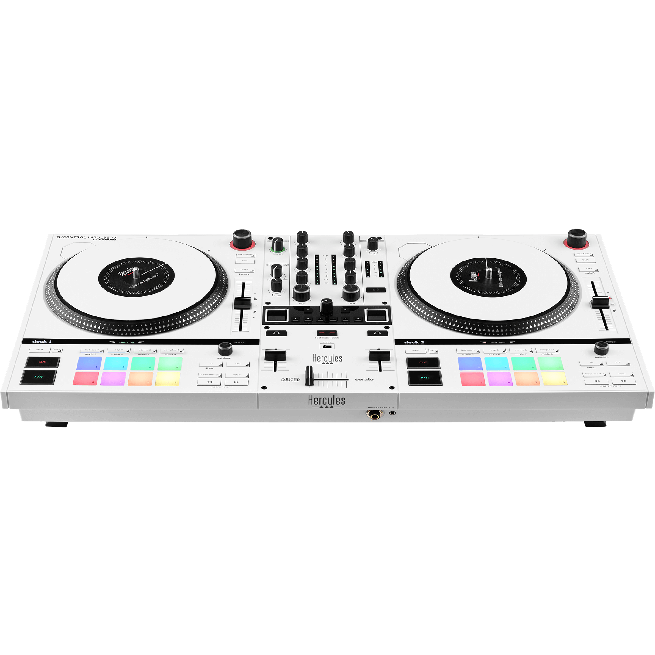 Hercules DJ Control Inpulse T7 White Edition 2