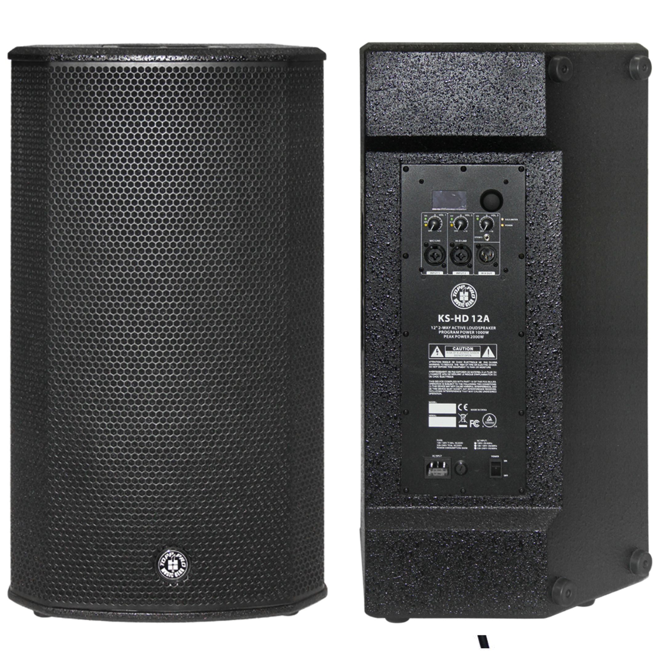 Caja Activa TOPP PRO KS12HD 2