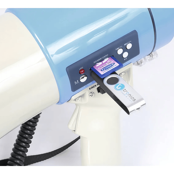 Megafono Portatil Altavoz Fuerte 50w Bateria Recargable 2