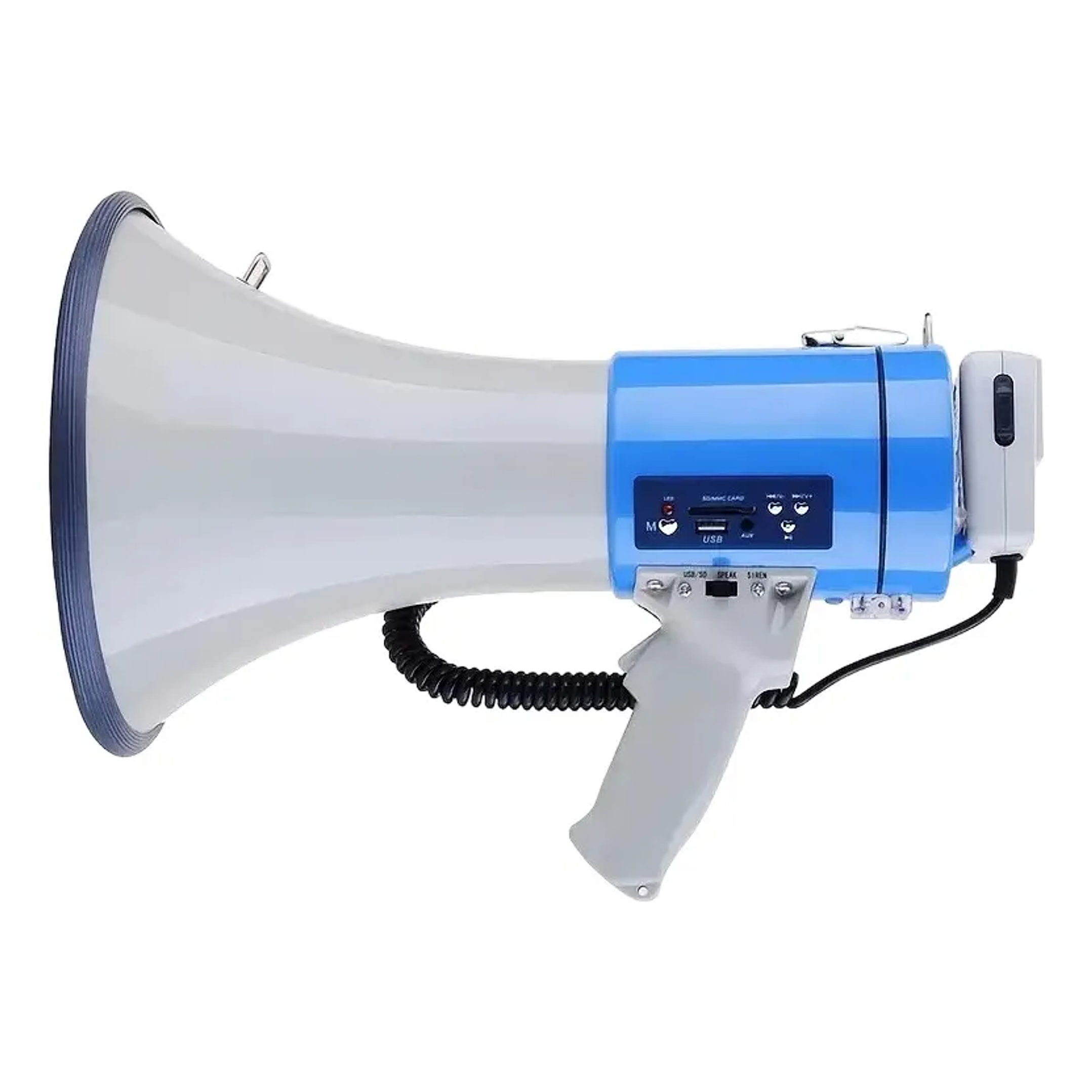 Megafono Portatil Altavoz Fuerte 50w Bateria Recargable 1