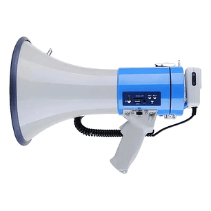 Megafono Portatil Altavoz Fuerte 50w Bateria Recargable