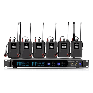 Gochanmi Er2020y Sistema De Monitoreo 2 Canales 6 Receptores